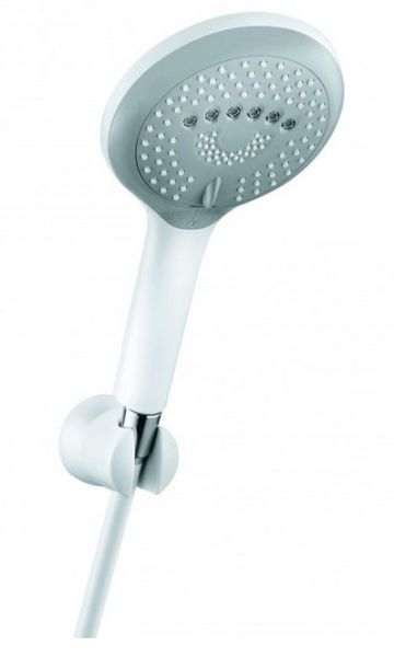 Душевая лейка Kludi Freshline с держателем белый 6795091-00